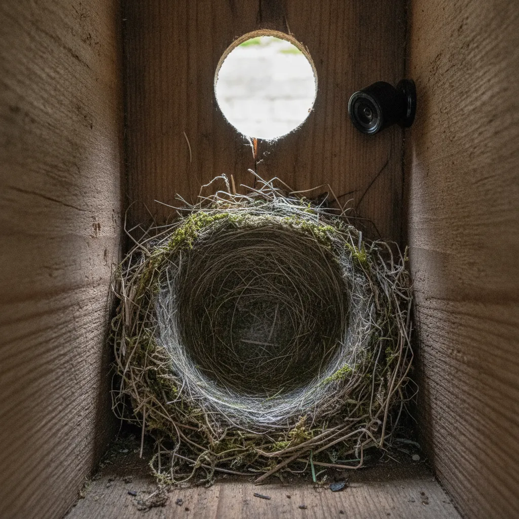 Filmer un nichoir la nuit : infrarouge, éclairage et ce que ça change pour les oiseaux